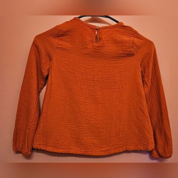 Sincerely Jules girl ruffled blouse 7/8 * - Picture 2 of 3